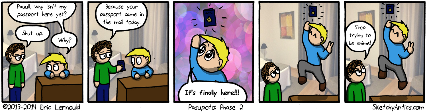Fun Fact:  Pasupoto is how you pronounce passport in Japanese... I didn't actually know that... I had to look it up
