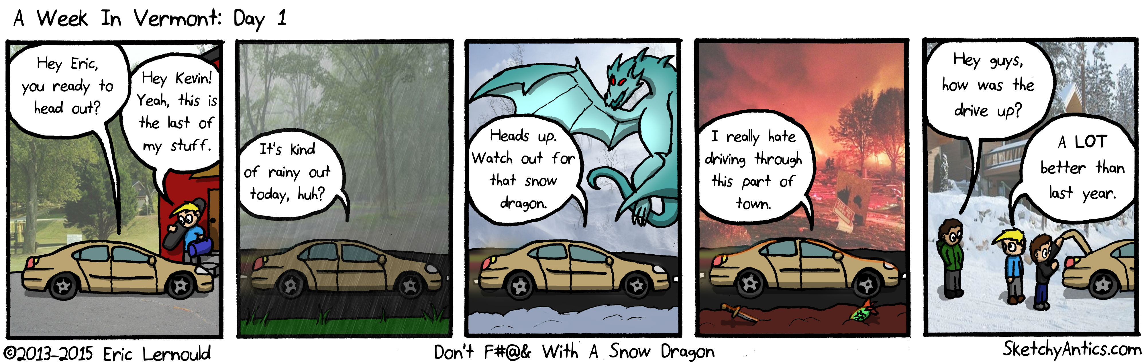 Fun Fact:  1 in every 10 snow dragon sitings results in the end of the world.