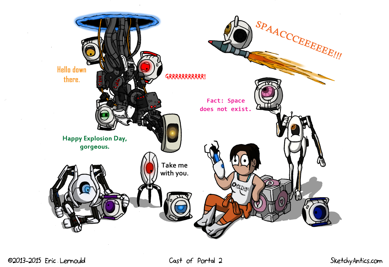 Fun Fact: Portal and Portal 2 are two of my all time favorite games!